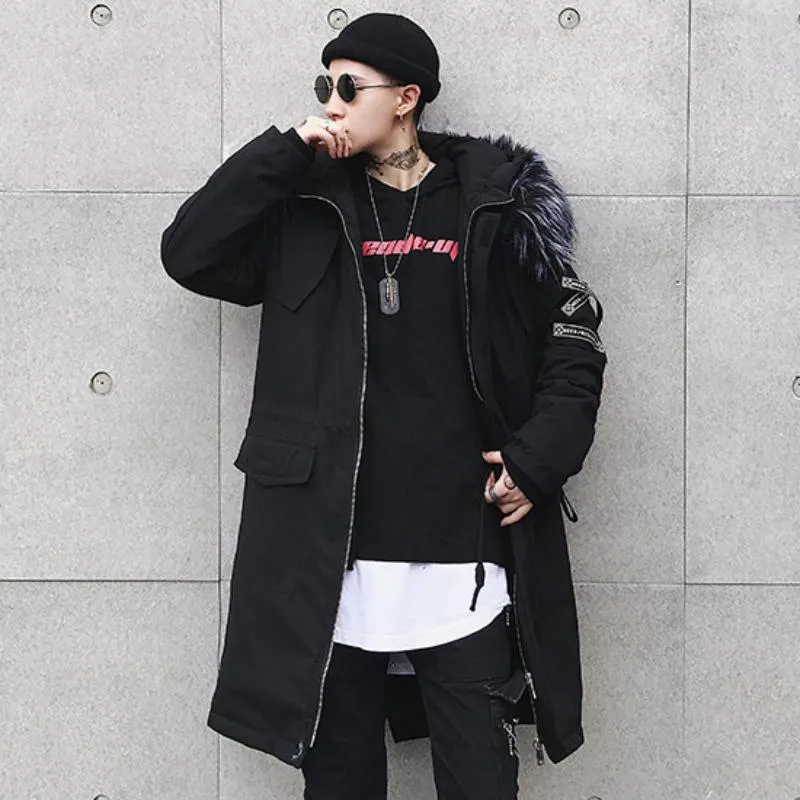 Men's Winter Casual Long Warm Parka