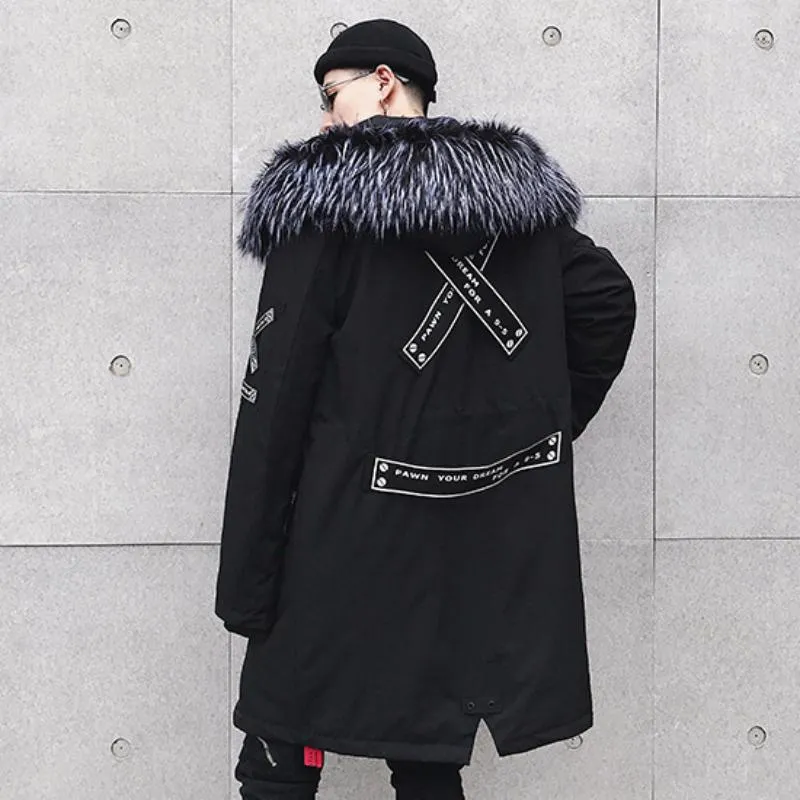 Men's Winter Casual Long Warm Parka