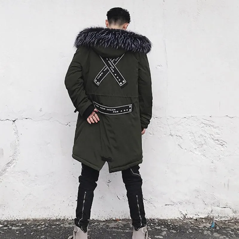 Men's Winter Casual Long Warm Parka