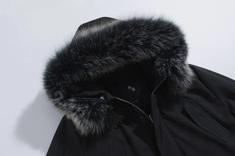 Men's Winter Casual Long Warm Parka
