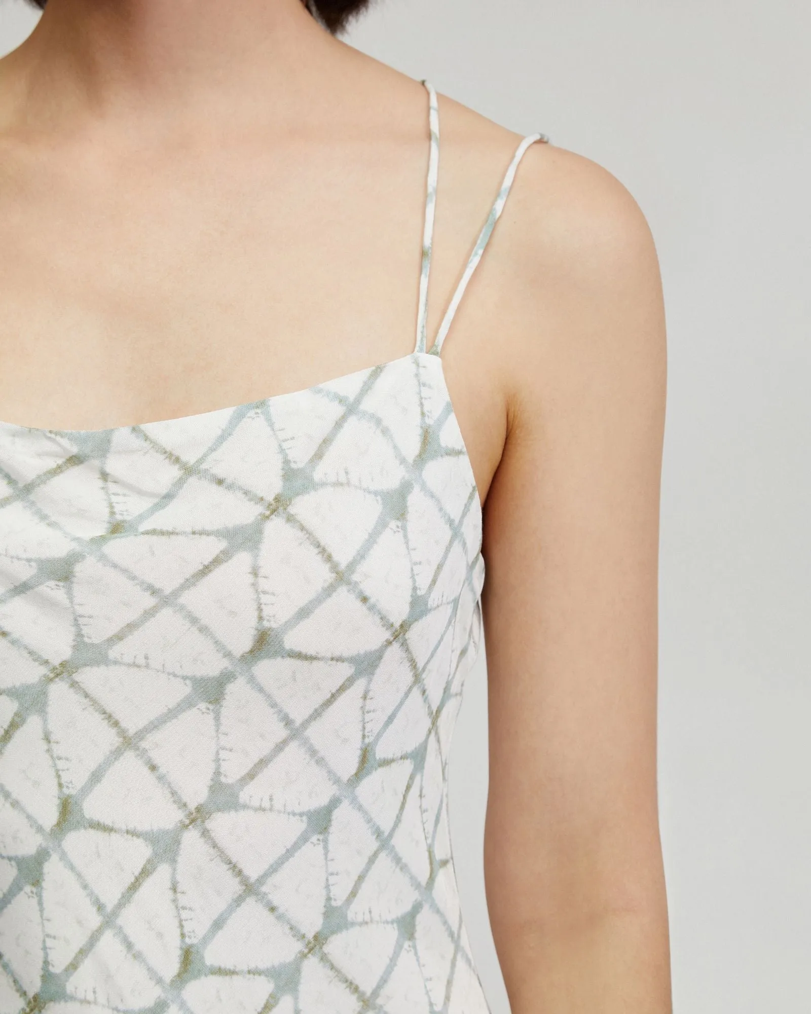Monica Printed Slip Dress