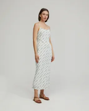 Monica Printed Slip Dress