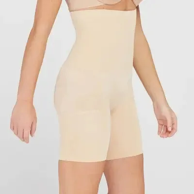 New - ASSETS by SPANX Women's Remarkable Results High-Waist Mid-thigh Shaper