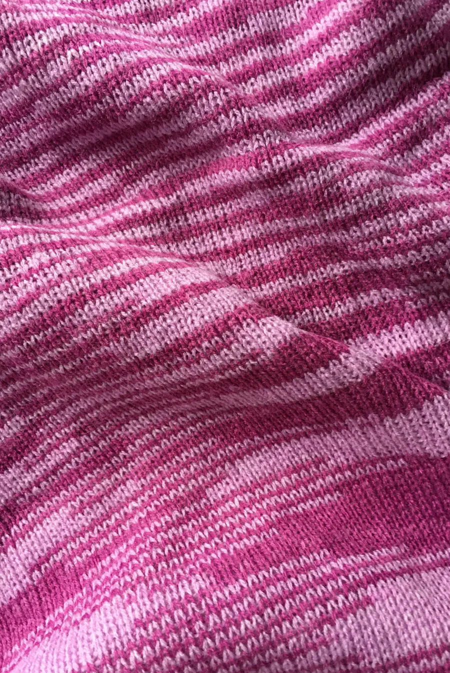 Opposites Attract Knit Mini Dress / Magenta
