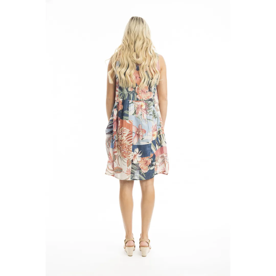 Orientique Luzon Sleeveless Bubble Dress