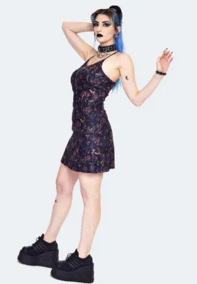 Paradise Lost Zip Top Slip Dress
