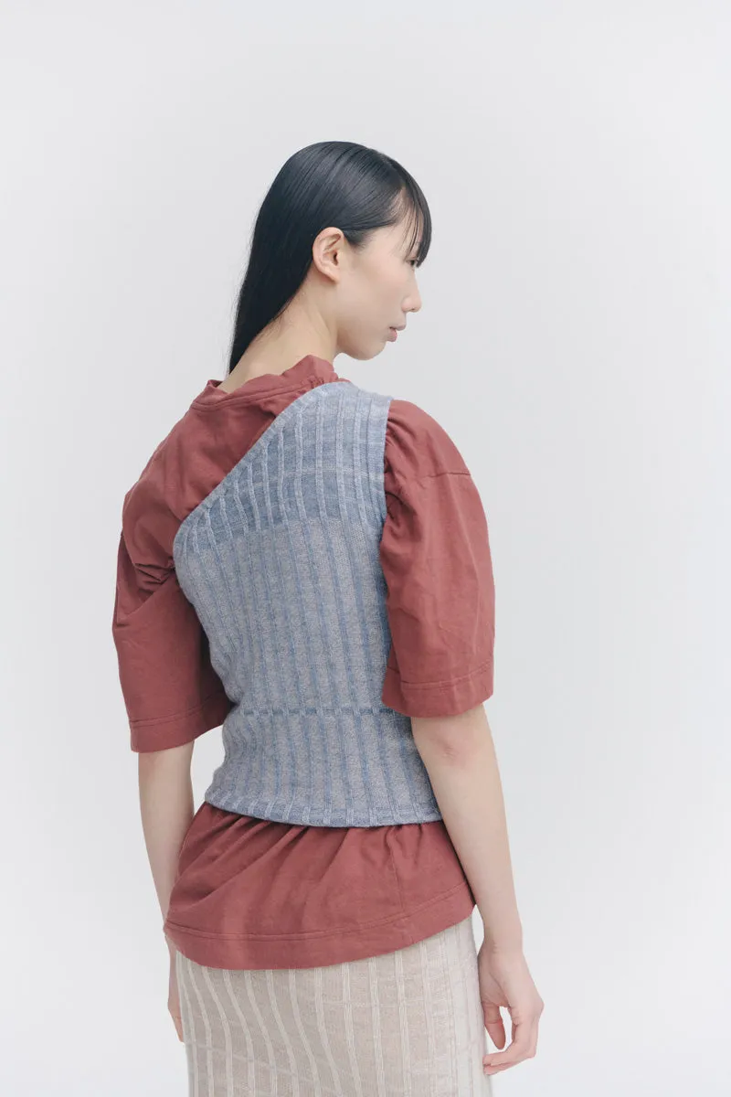 PV Tension Knitted Singlet // Denim