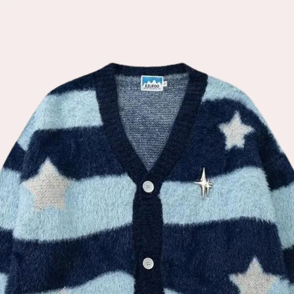REBECCA - Varm Fluffy Cardigan til Kvinder