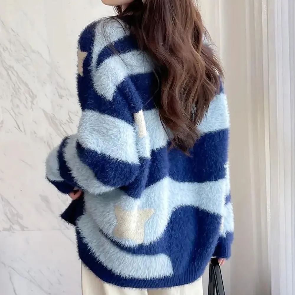 REBECCA - Varm Fluffy Cardigan til Kvinder