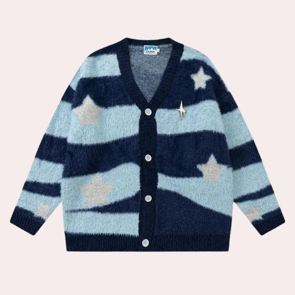 REBECCA - Varm Fluffy Cardigan til Kvinder