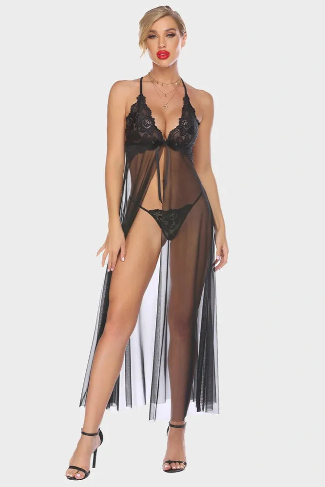 Red Velvet Romance Lingerie Set