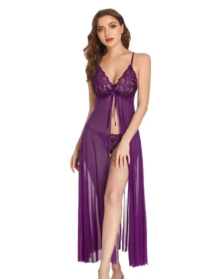 Red Velvet Romance Lingerie Set