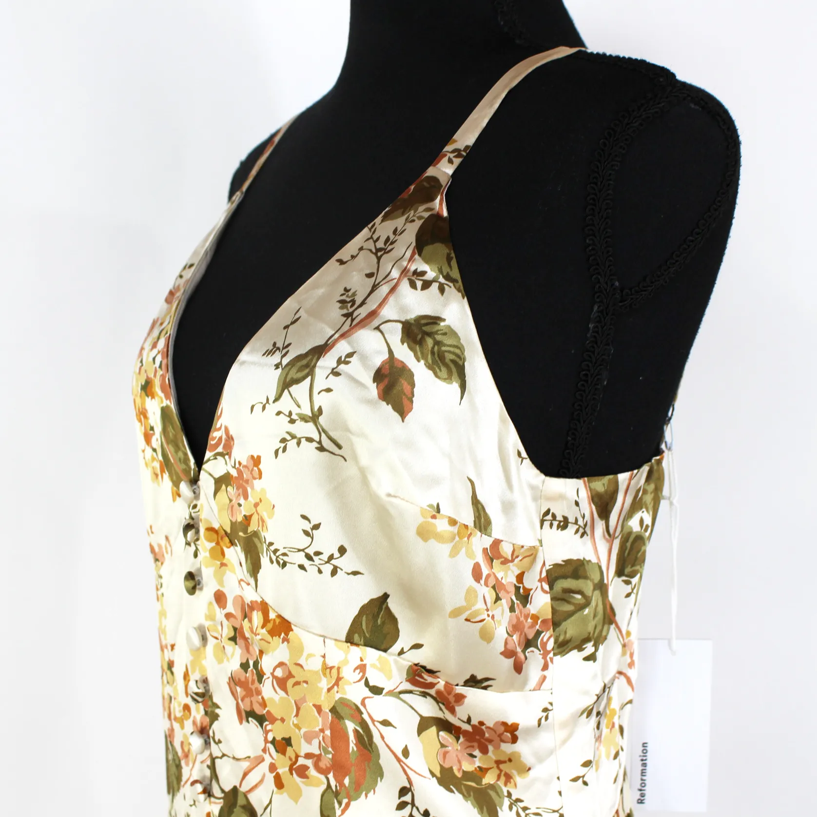 Reformation Esa Silk Dress