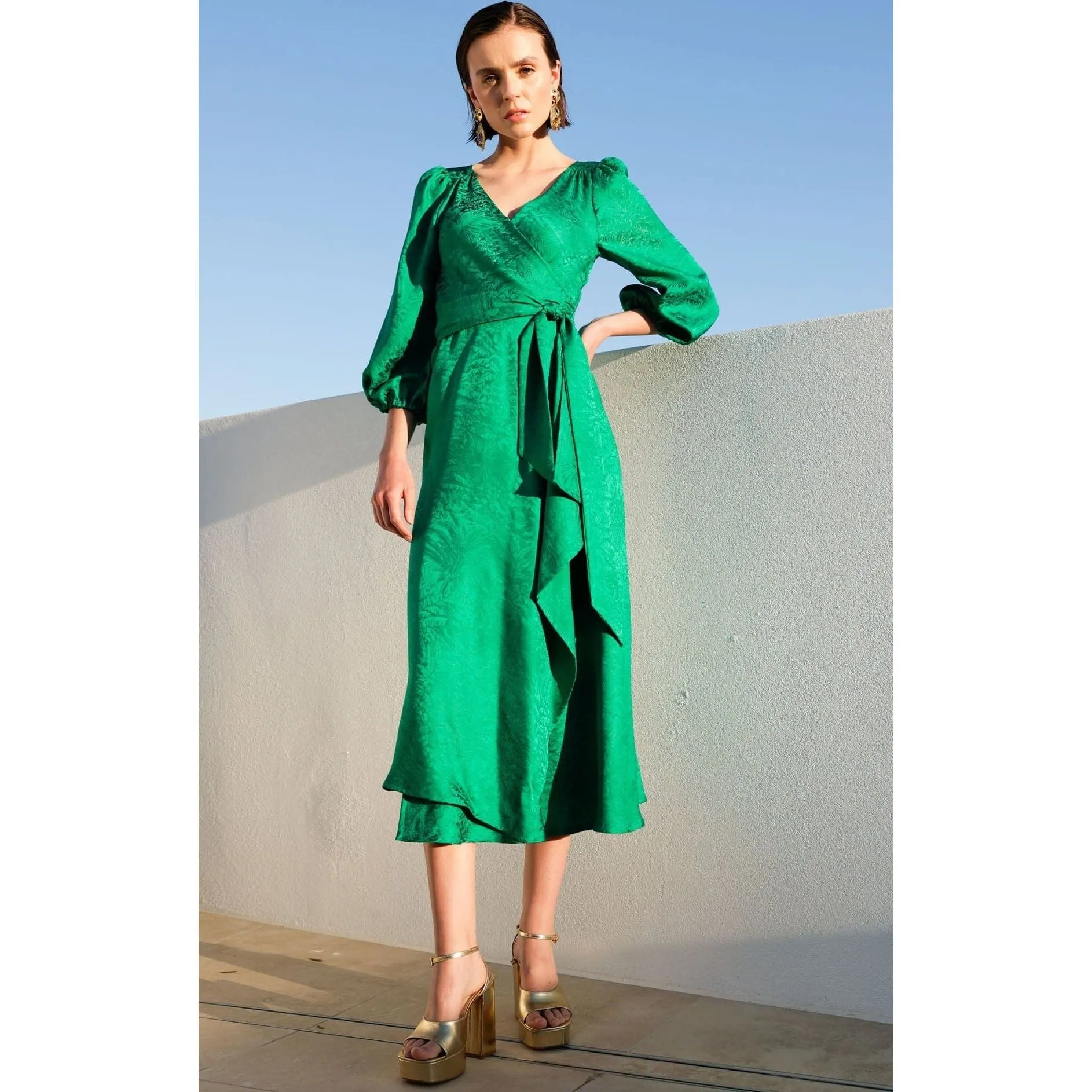 Sacha Drake Chateaux Wrap Dress