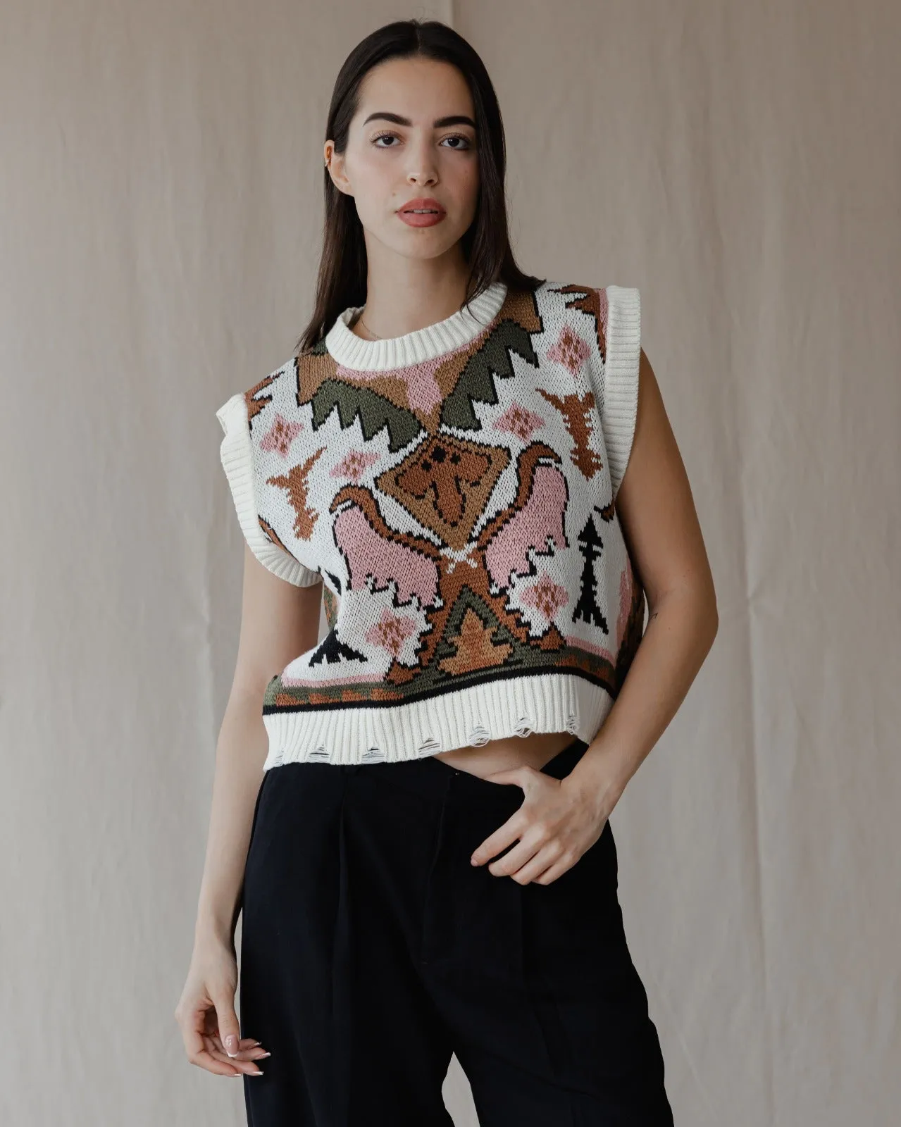 Sadin Knitted Vest