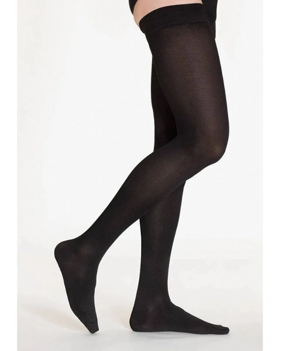 Sigvaris 230 Cotton Series Women's Closed Toe Thigh Highs 20-30 mmHg - 232N