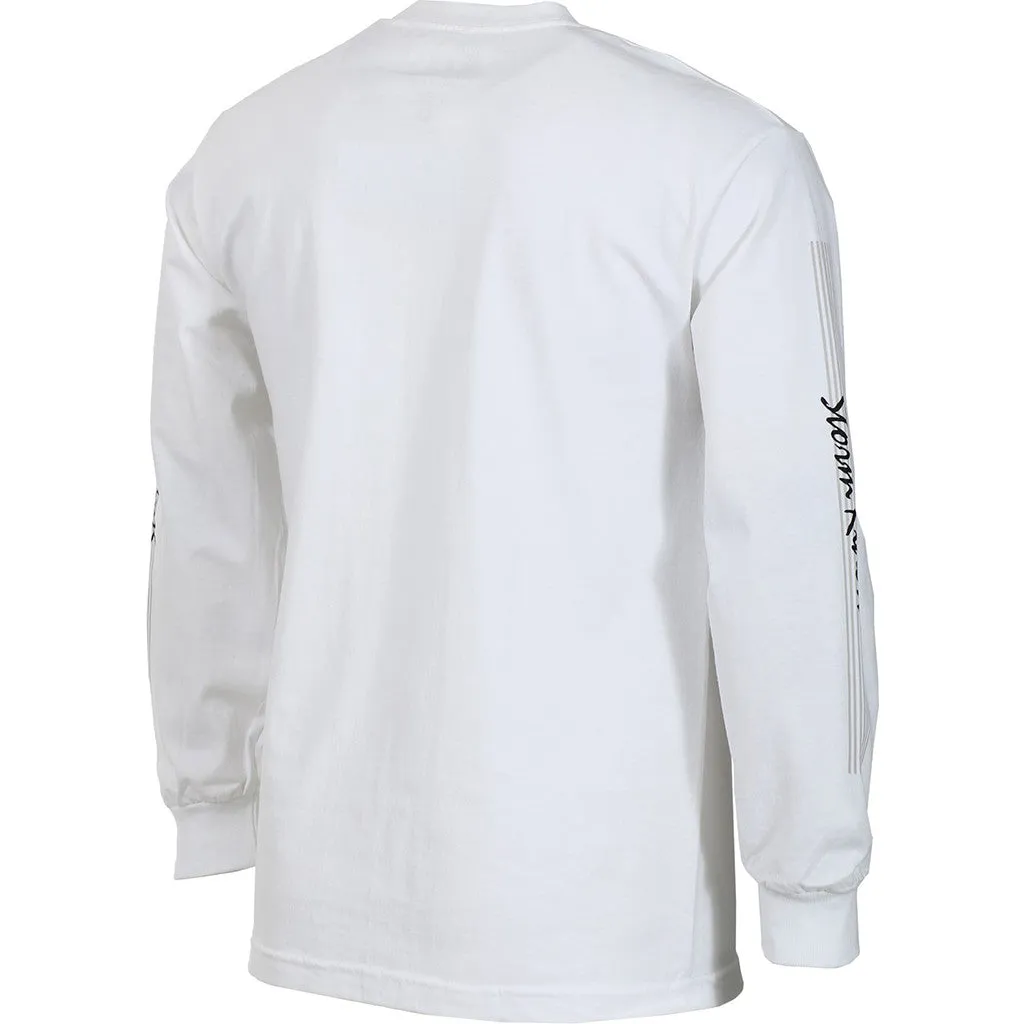 Sketchy Tank Storm Riders L/S - White