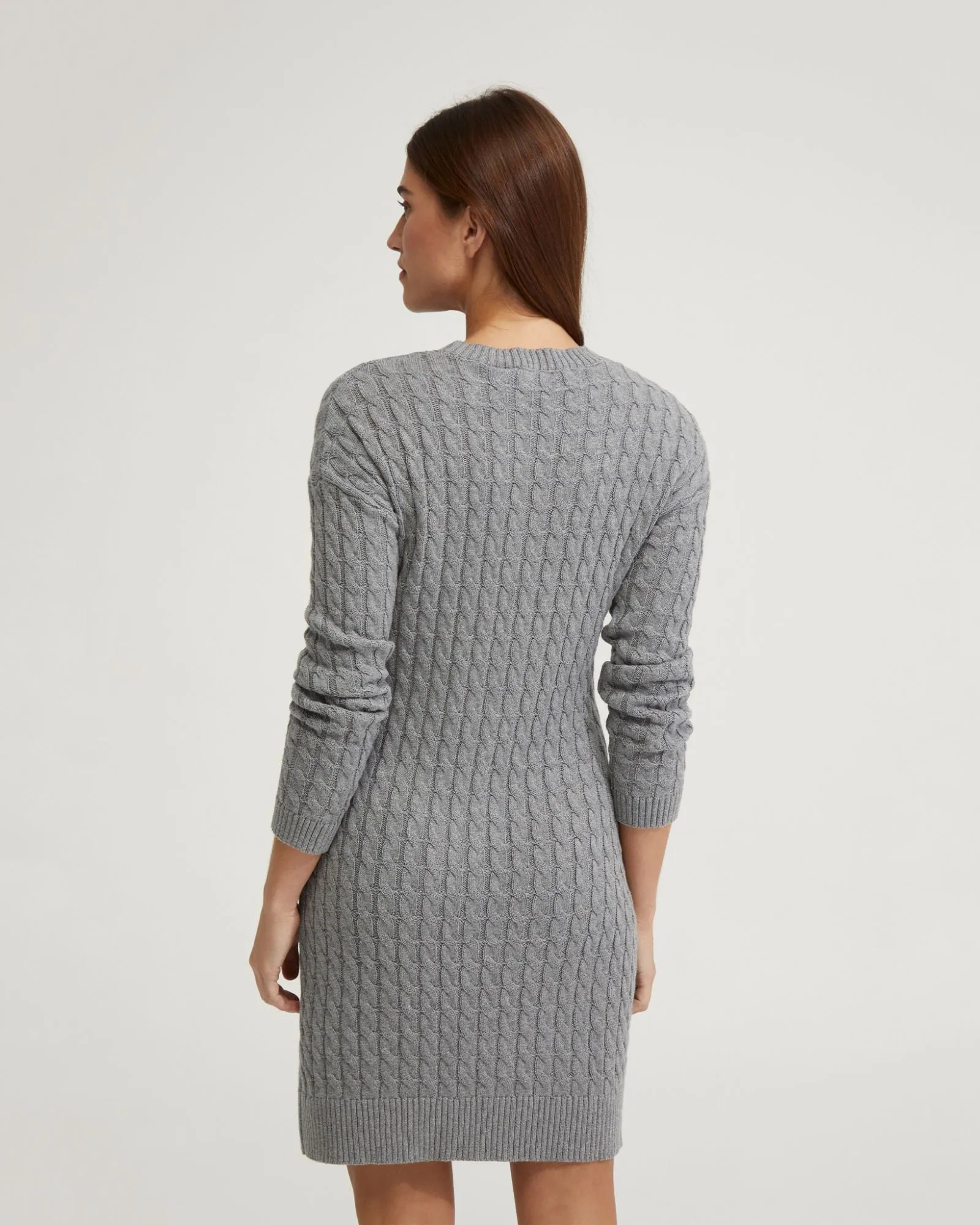 Sweeny Cable Knit Mini Dress