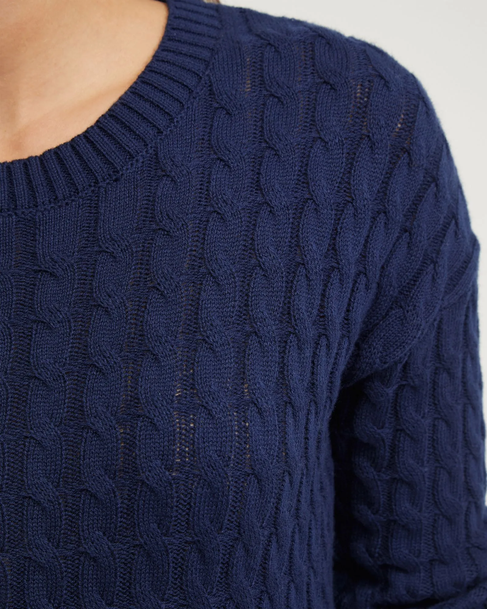 Sweeny Cable Knit Mini Dress