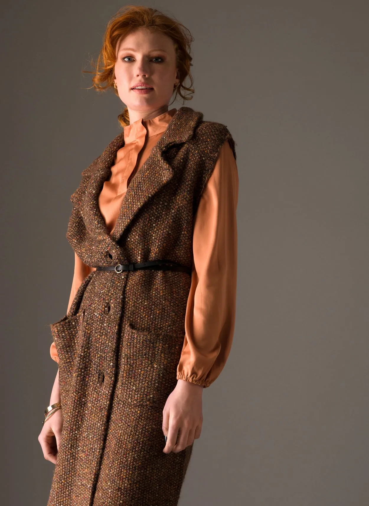 Sylke Long Sweater Vest