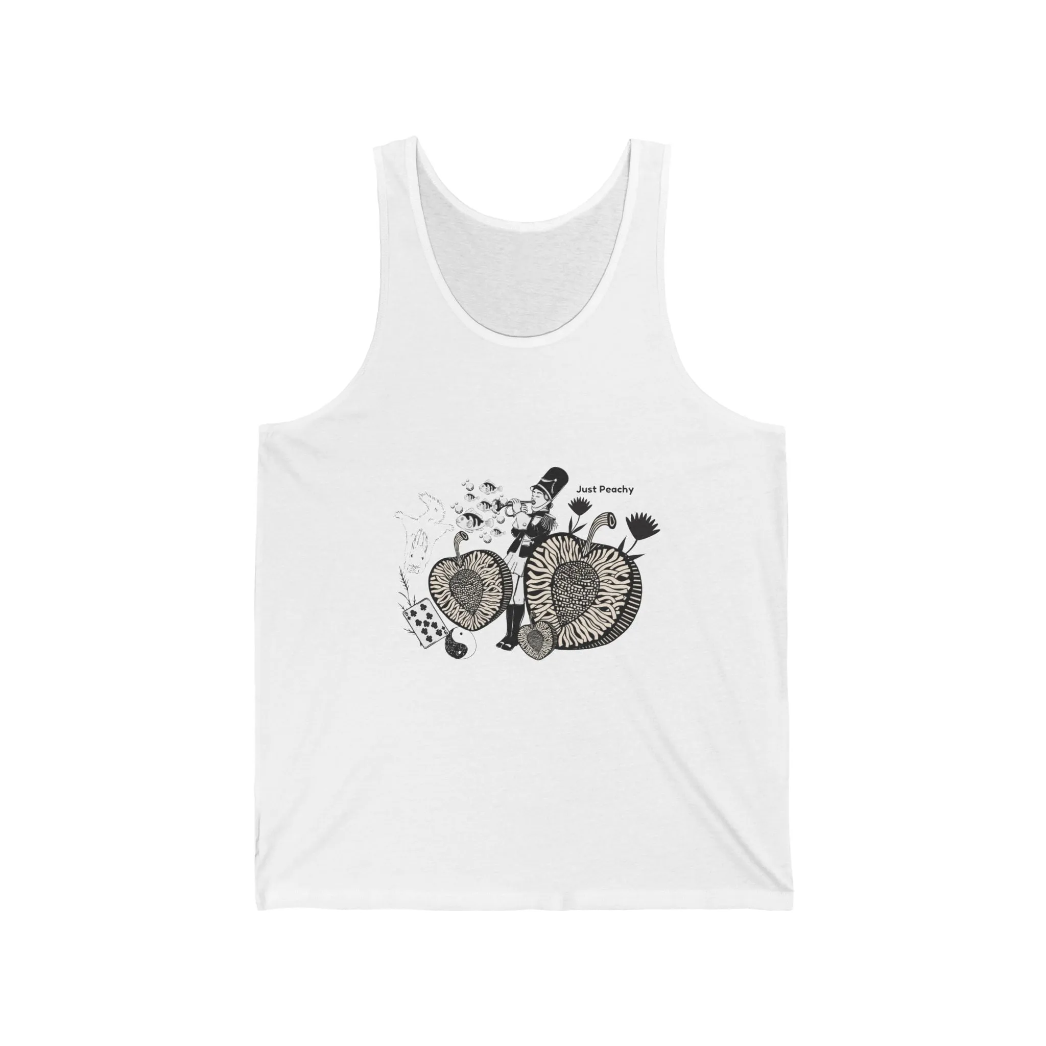 Tanktop: Just Peachy | Unisex