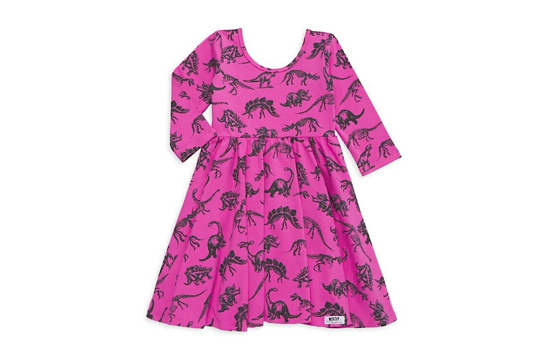 Twirly Dress in Dino