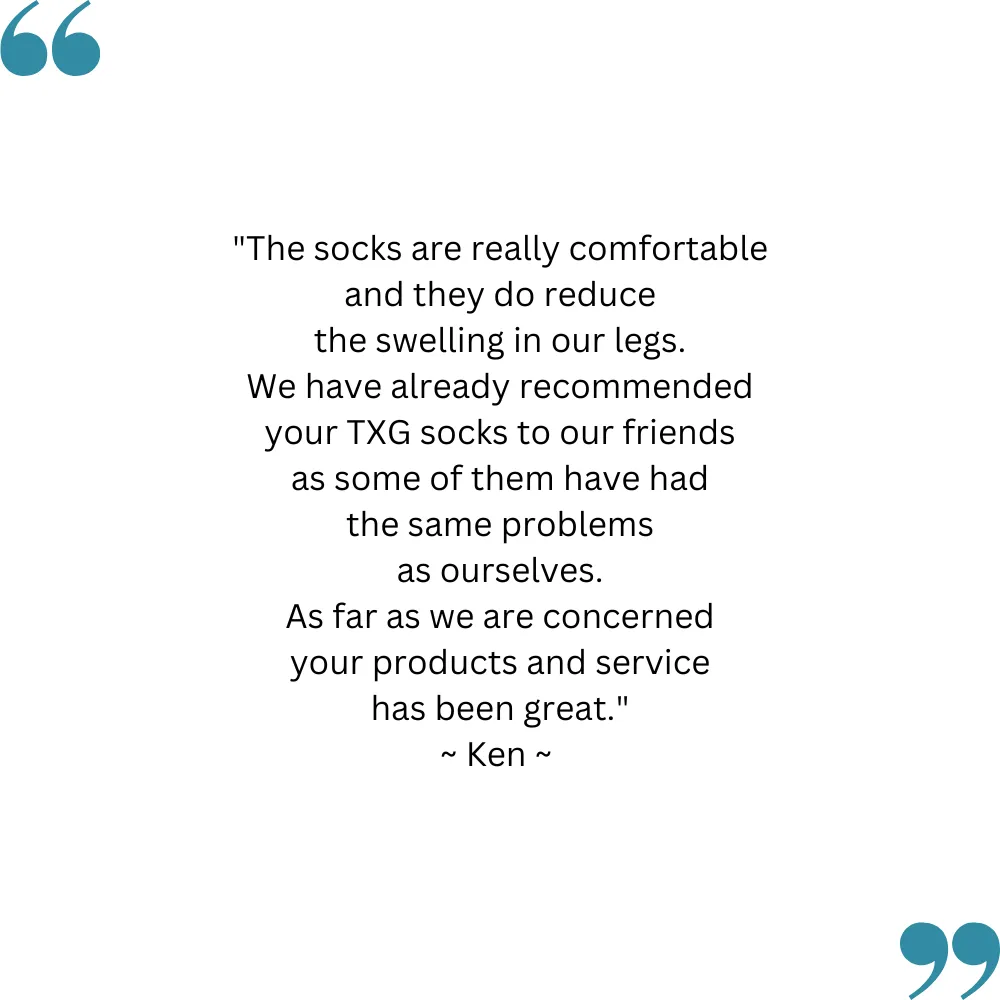 TXG Diabetic Compression Socks - Sensitive Foot