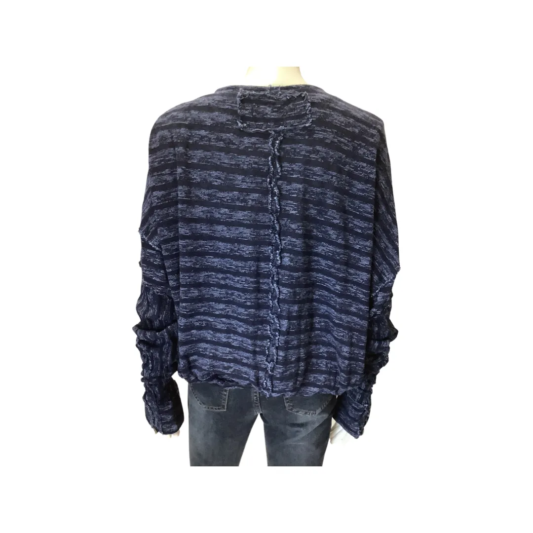 We The Free Navy Blue Wrap Cardigan Size XL