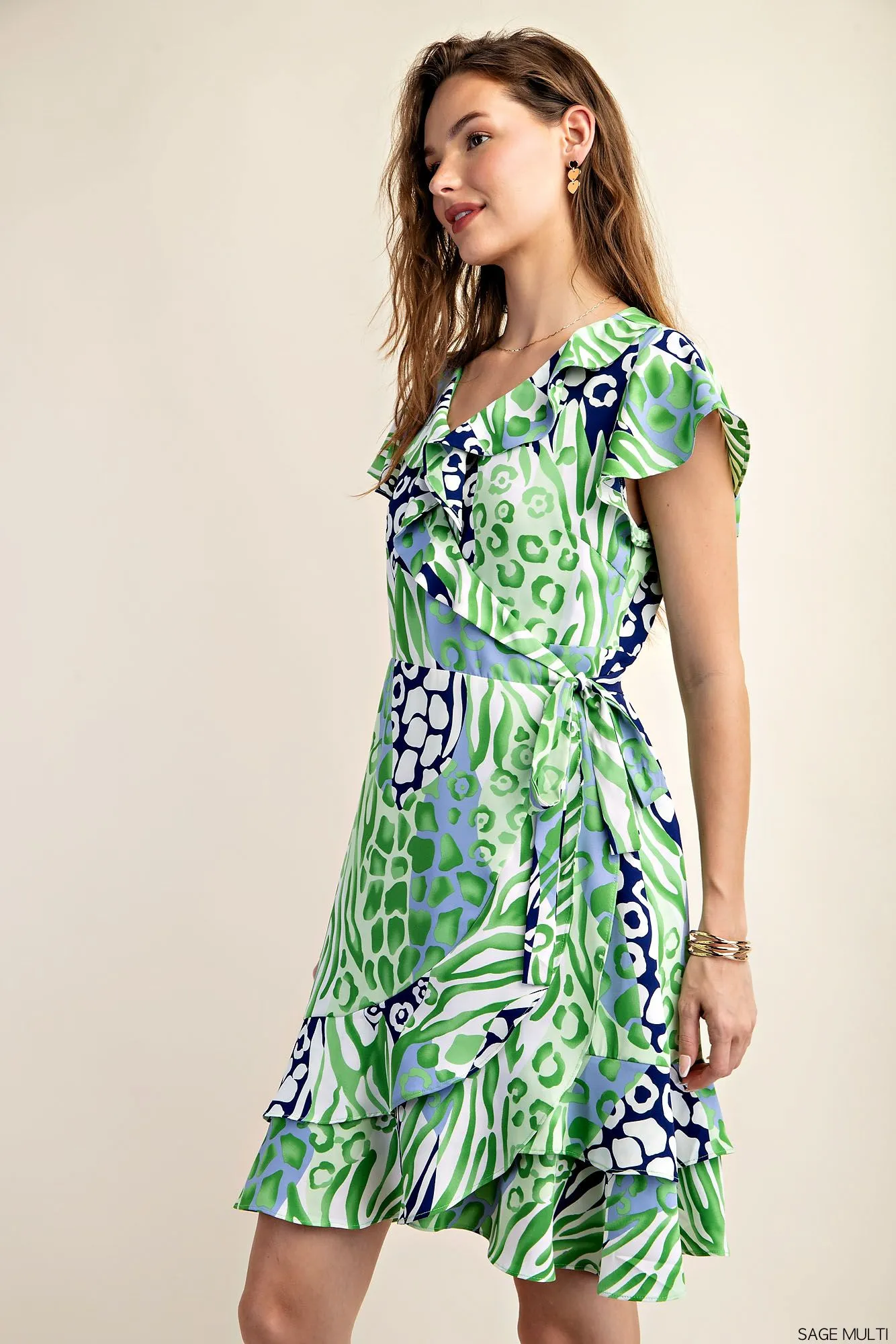 Wild Wrap Dress
