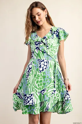 Wild Wrap Dress
