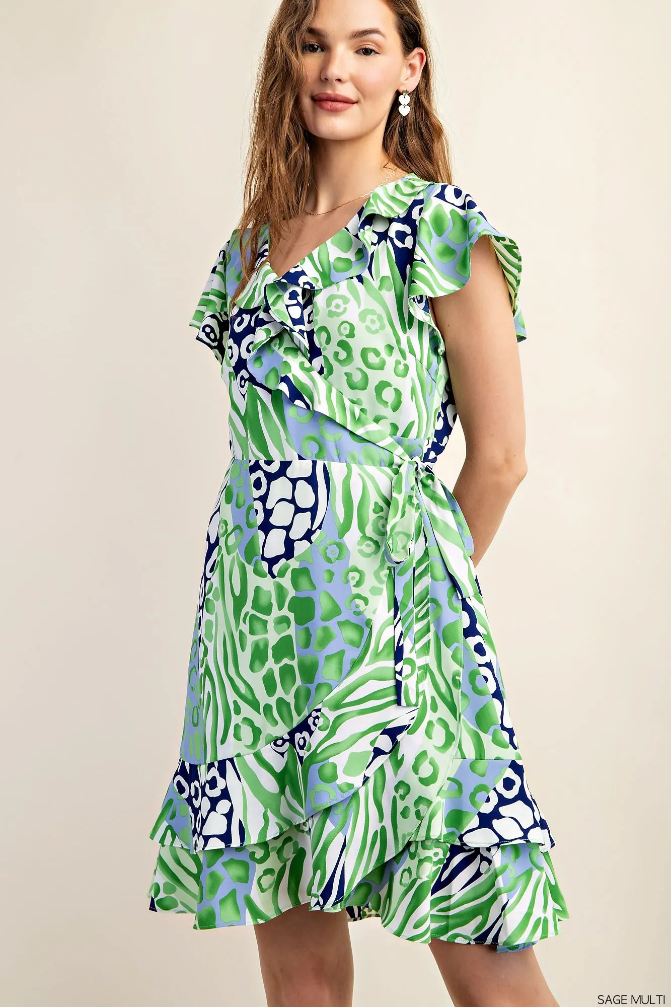 Wild Wrap Dress