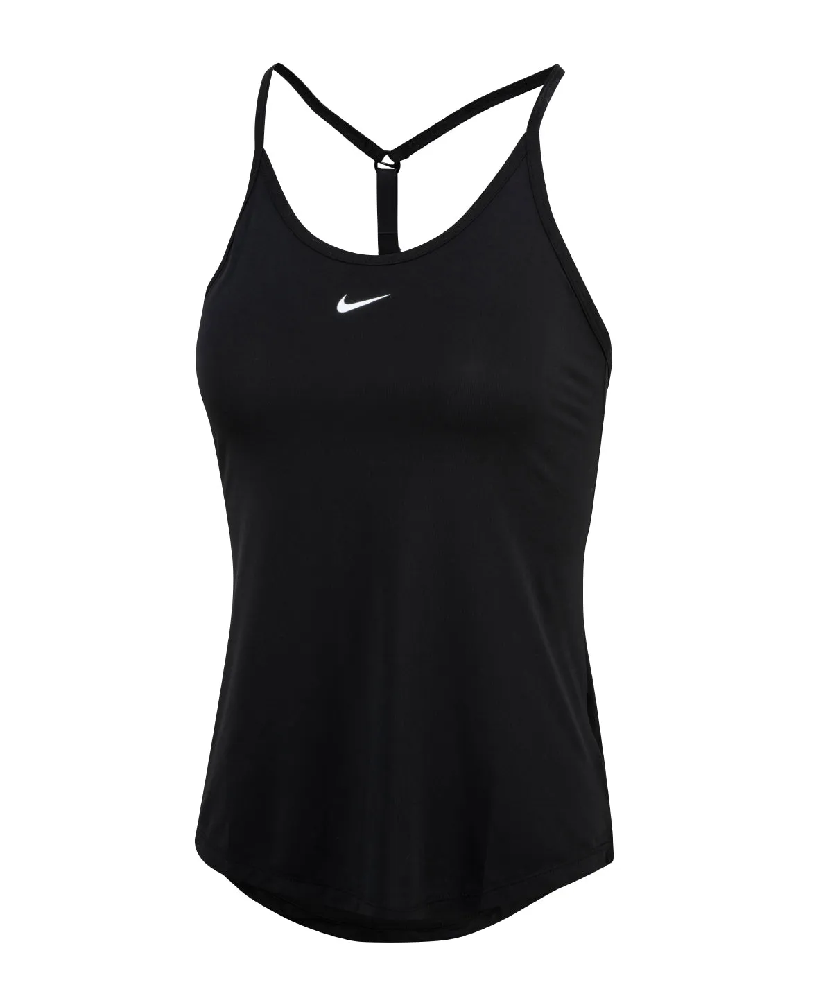 Womens Nike One Dri-FIT Elastika standard fit tank | Black/White