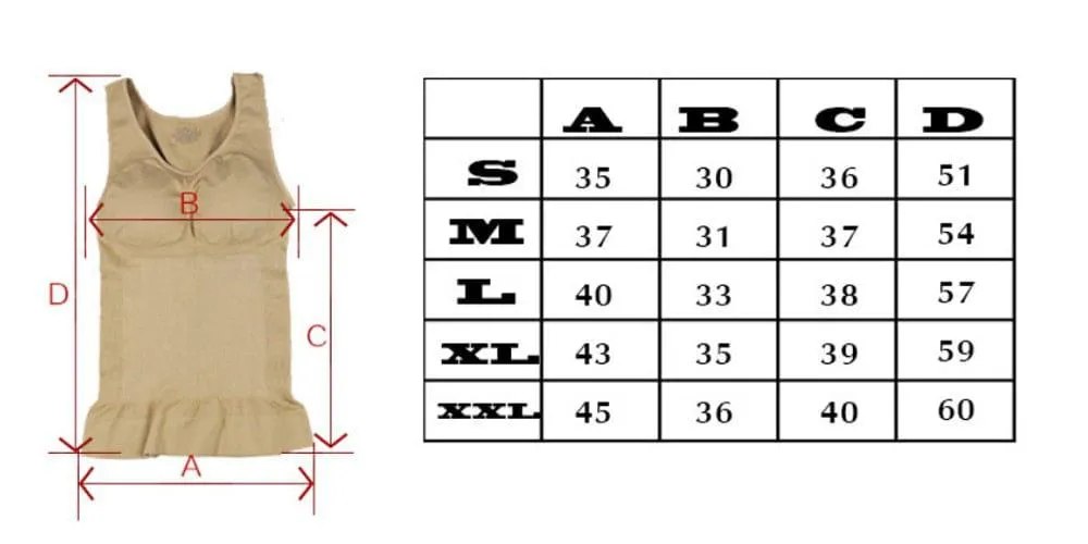Women's Shaper Seamless Body Shaper Tank Top Compression Shapewear