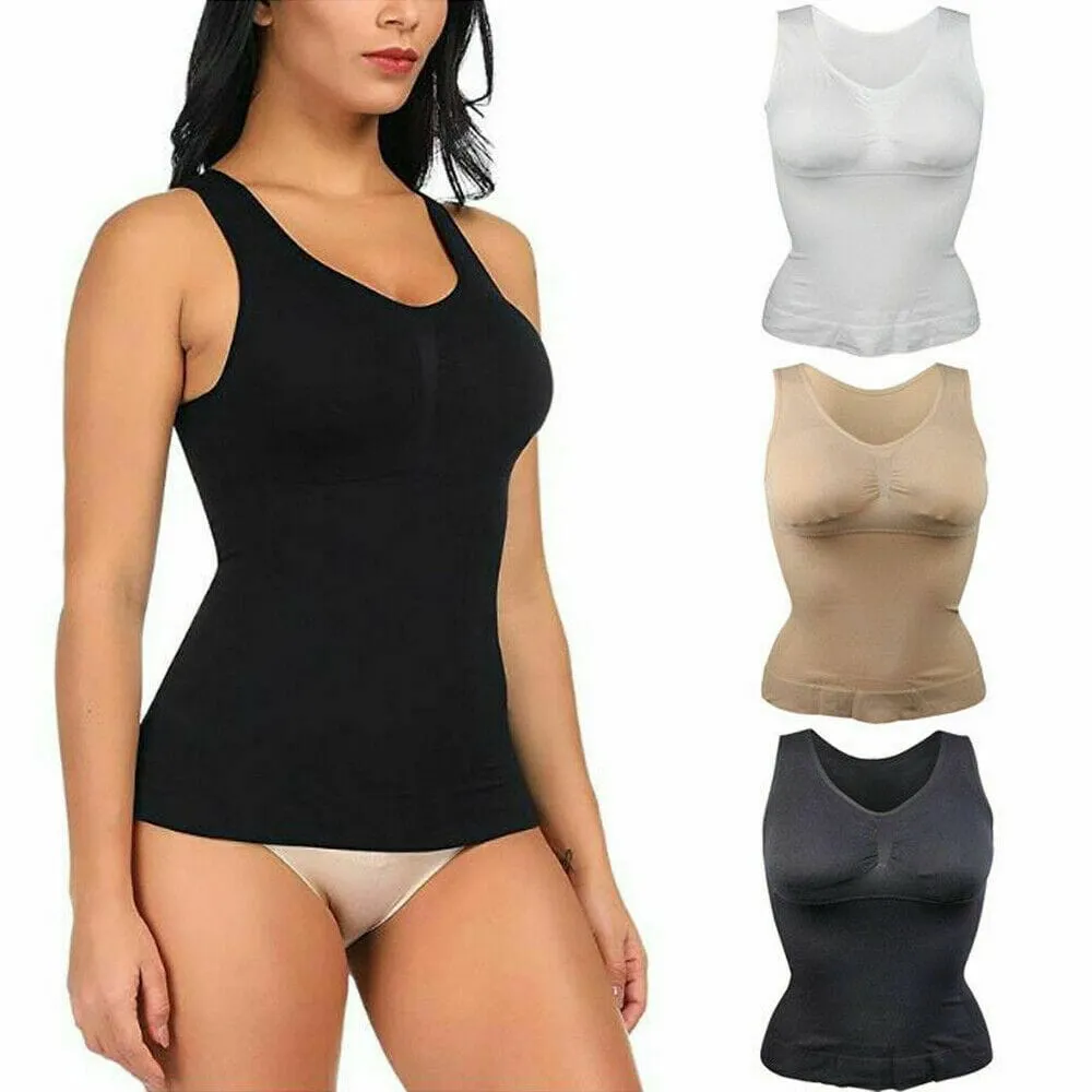 Women's Shaper Seamless Body Shaper Tank Top Compression Shapewear